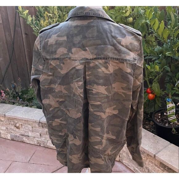 Vintage VTG denim/jean Levi’s button up shirt blouse top - Picture 7 of 10